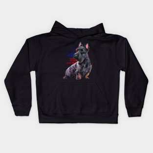 Scottish Charm Stylish Tee Featuring Adorable Scottish Terrier Illustrations Kids Hoodie